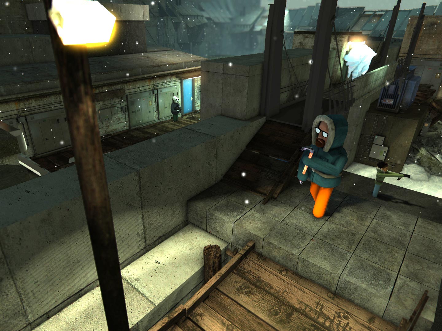 Screenshot from the video game Expo Decay.