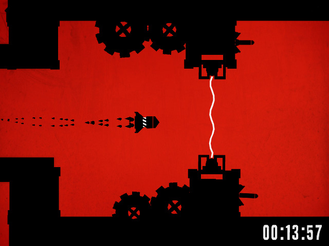 Screenshot from the video game Red Runner.